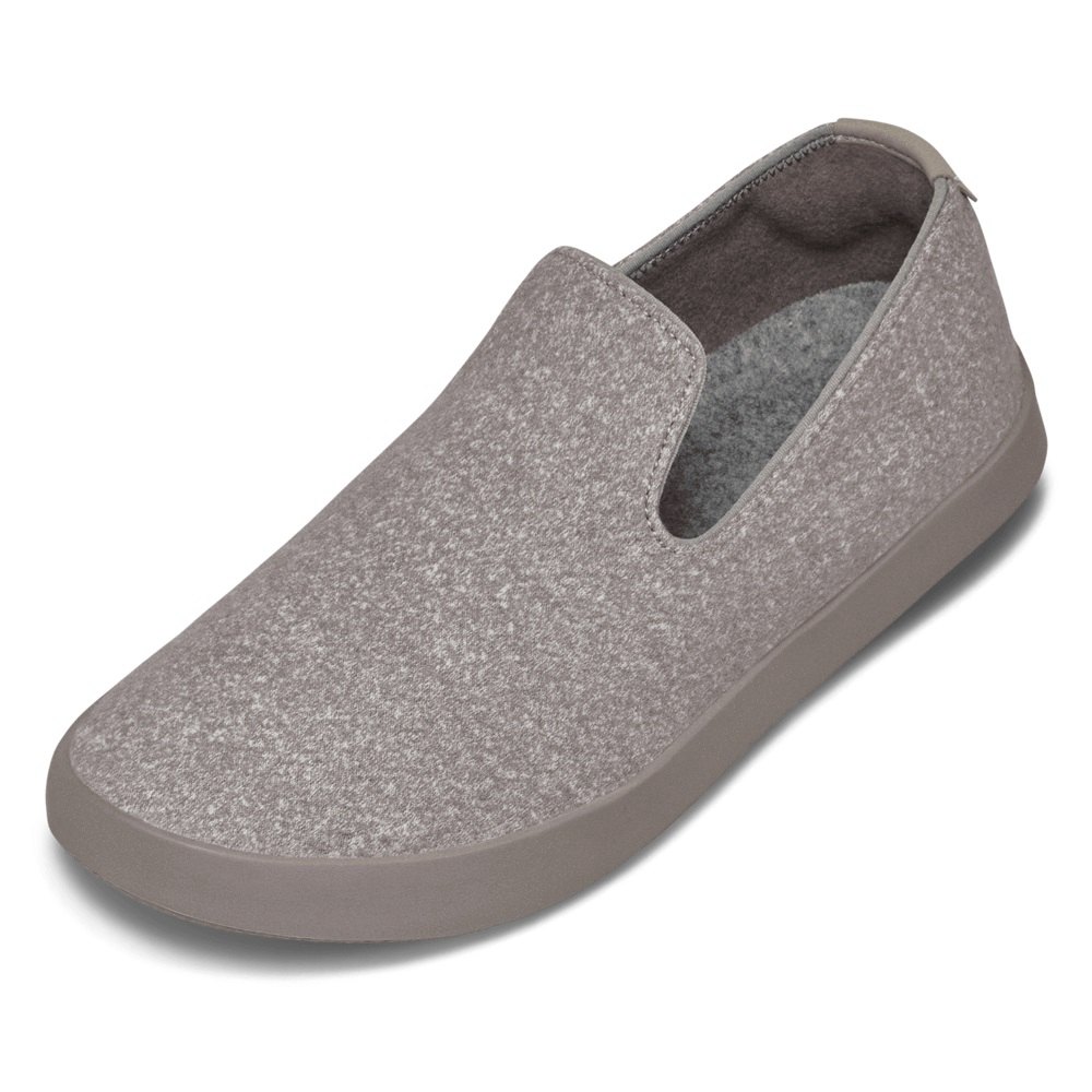 Allbirds Men's Wool Loungers - Slip-Ons Grey - BTC389057